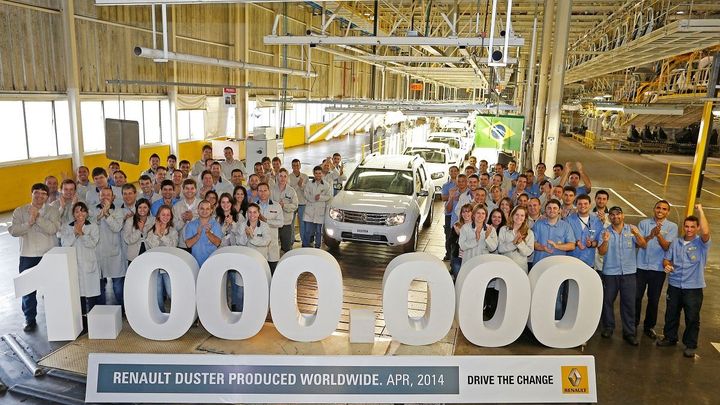 Nejprodávanějším renaultem ve světě je nyní Dacia Duster