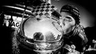 What is for the Oscar and Grammy Gramophone musicians is the Borg-Warner Trophy. But home does not get it but Sato is all-year-round at the Indianapolis Motor Speedway Museum.