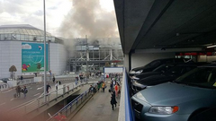 Výbuch na letišti v Bruselu