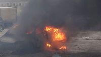 Raketa zasáhla v Mariupolu civilní auto