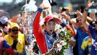 The 40-year-old Japanese has so far won only one IndyCar race, so the traditional Indy 500 triumph celebration with a bottle of milk has enjoyed it.