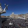 Sto padesát tisíc věřících zcela zaplnilo náměstí ve Vatikánu.
