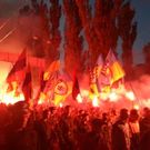 Nášivky nacistů ovládly Kyjev. Noví banderovci vycenili zuby