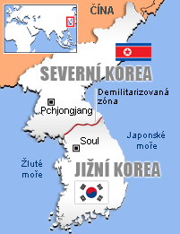 jižní korea mapa NEPOUŽÍVAT   Mapa   Severní a Jižní Korea   Aktuálně.cz jižní korea mapa