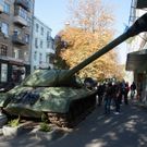 Armáda sebrala separatistům "Stalina". Tank z pomníku 